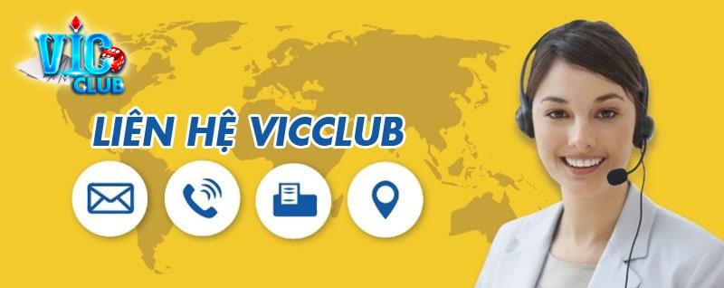 Các phương thức liên hệ Vicclub